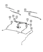 Windshield Washer Nozzle - Mopar (68626411AA) - view 8