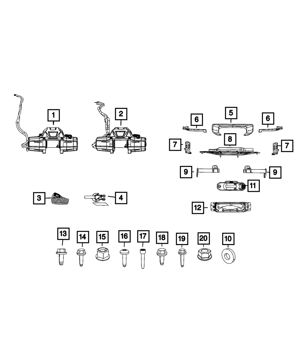 Front Bumper Bracket - Mopar (68634943AD) - view 4