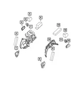 Quarter Trim Panel Plug - Mopar (68635328AA) - view 8