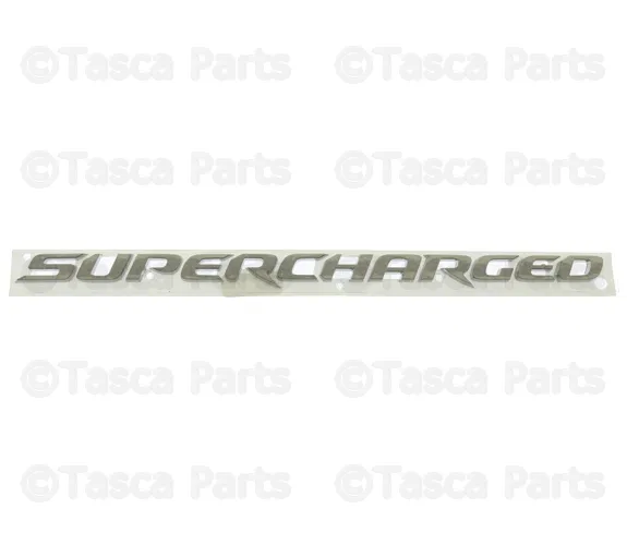 Supercharged Nameplate - Mopar (68638538AA) - view 3