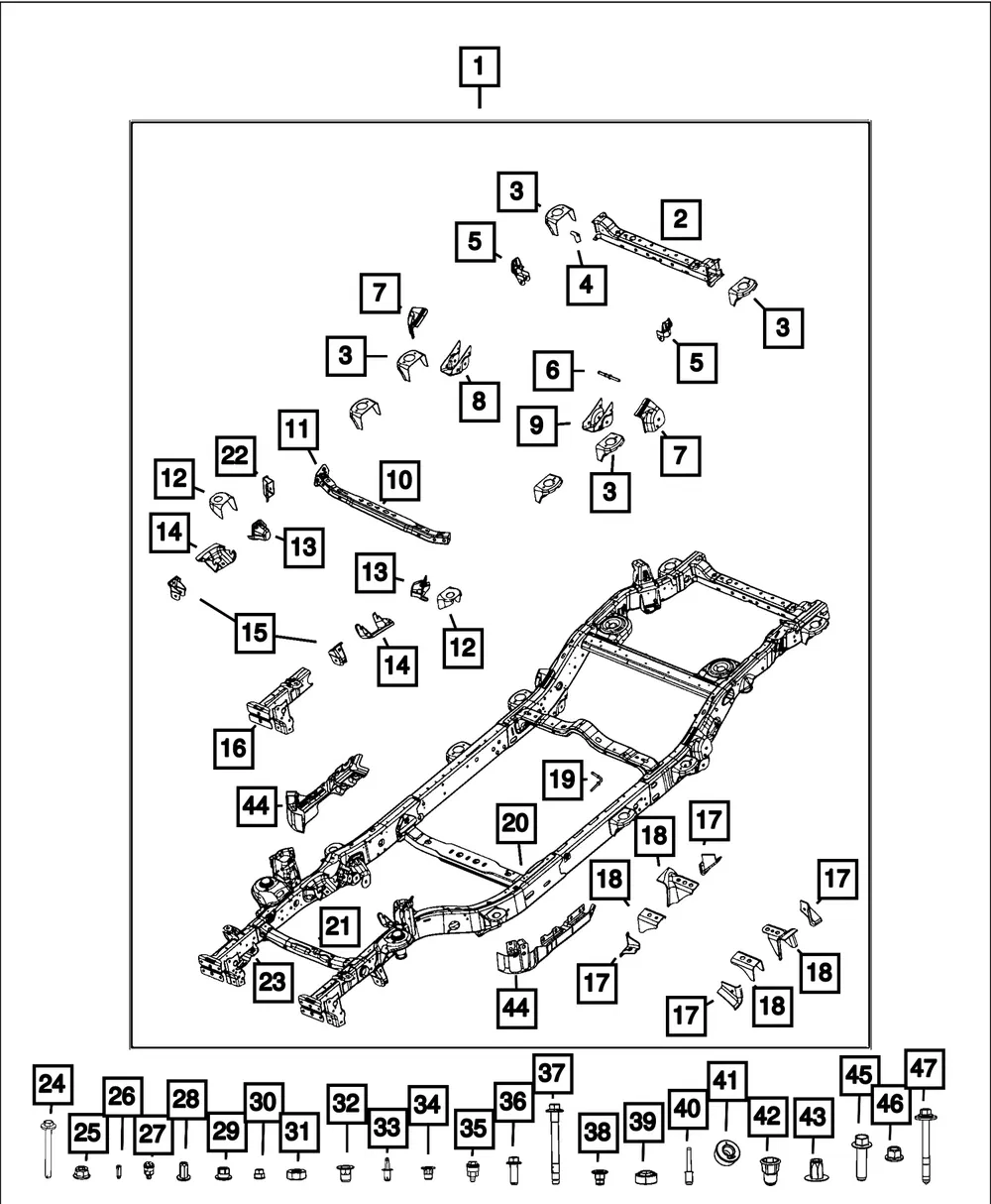 Tire Deflector Bracket, Right - Mopar (68640856AB)