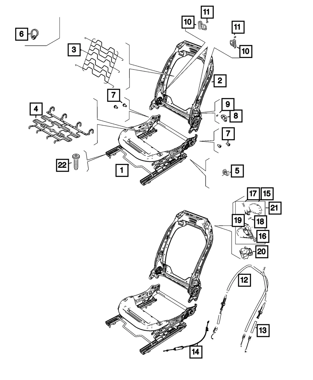 Release Handle - Mopar (68654976AA)