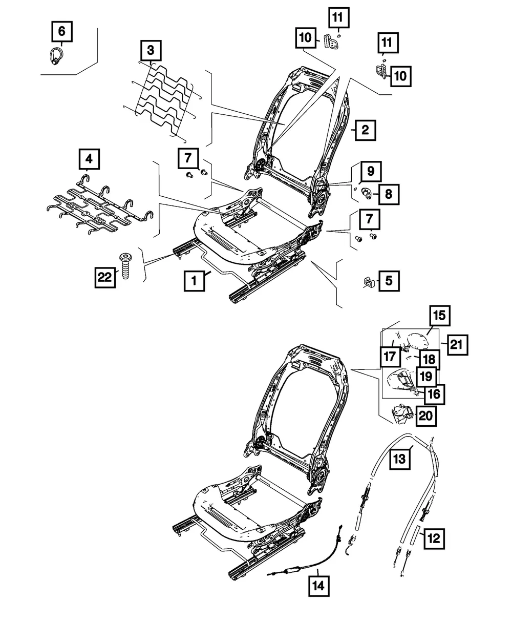Release Handle - Mopar (68654977AA)