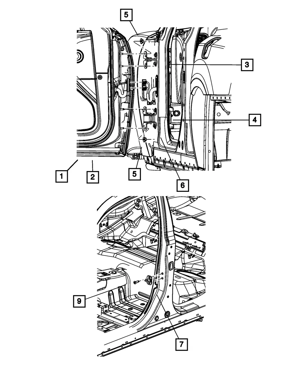 Front Door, Right - Mopar (68660692AA) - view 4