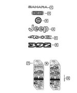 Swing Gate Nameplate - Mopar (68682671AA) - view 8
