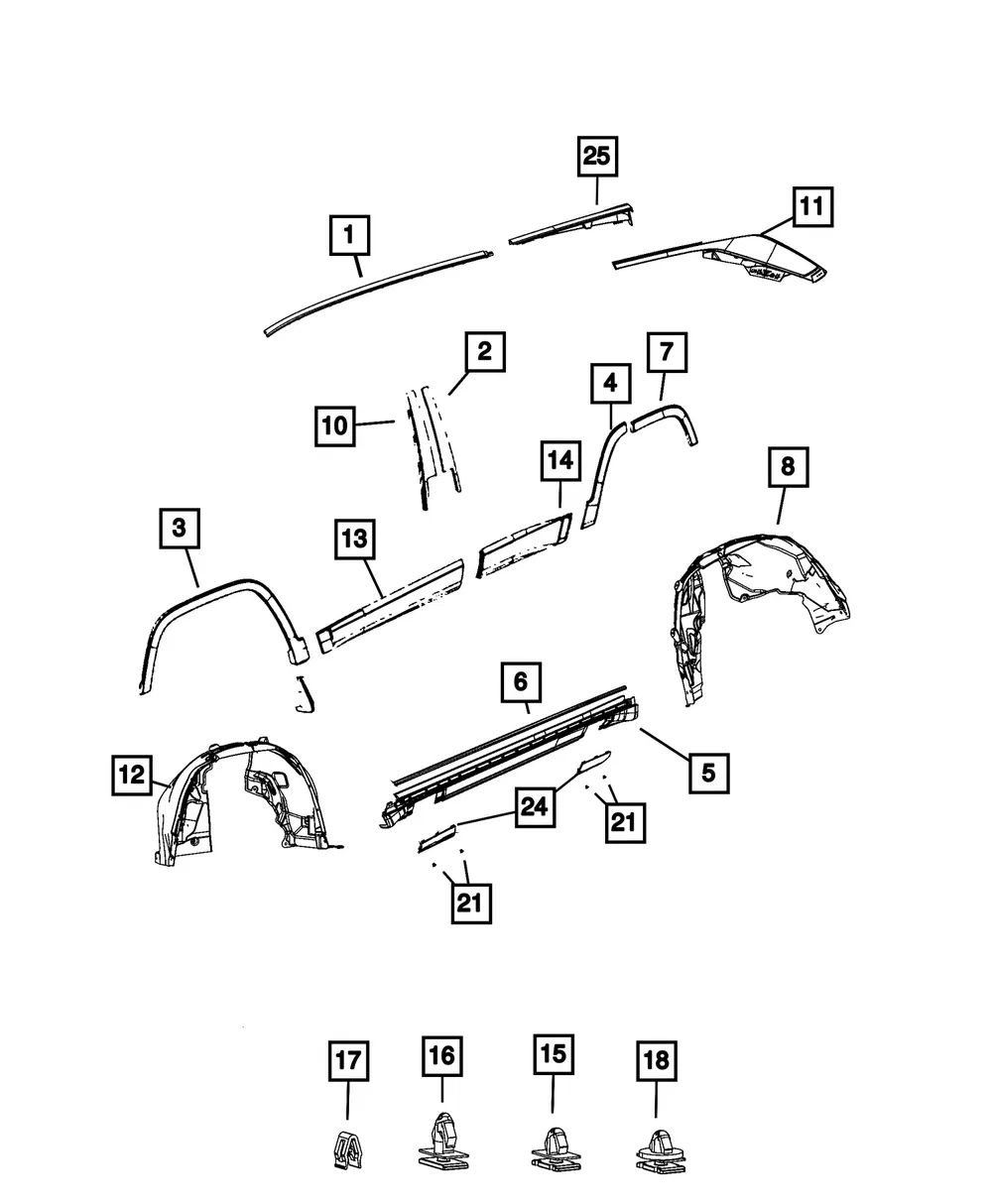 Access Door, Left - Mopar (68690279AA)