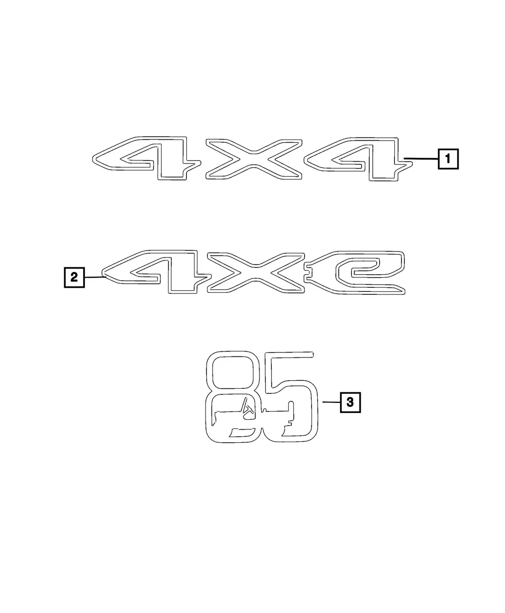 Decal, Left - Mopar (68730828AA) - view 4