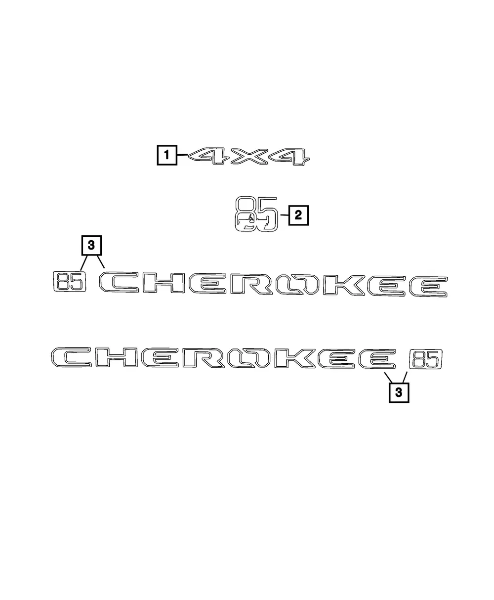 Decal, Left - Mopar (68731839AA)