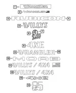 Decal, Left - Mopar (68731985AA) - view 8