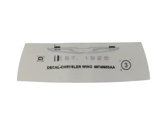 Decal - Mopar (68740953AA) - view 2