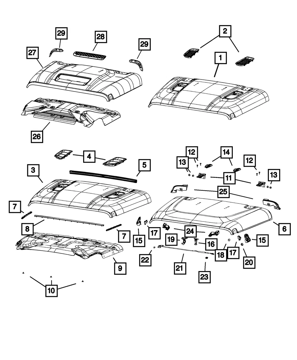 Hood Insulation - Mopar (68752889AA) - view 5