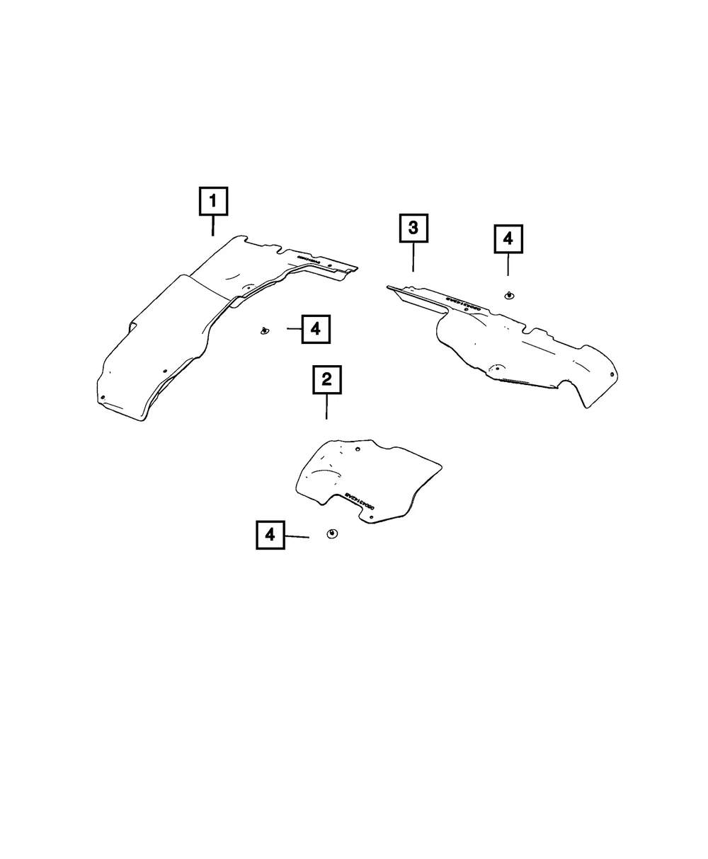 Hood Insulation - Mopar (68752891AA) - view 7