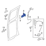 Lower Hinge - Ford (6C2Z-1522810-A) - view 24