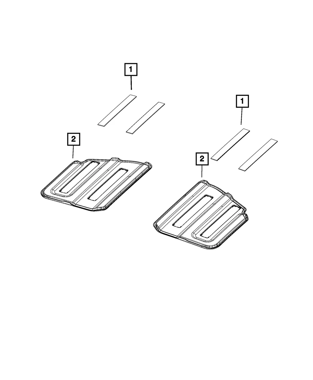 Headliner, Left - Mopar (6CD51TX7AG) - view 3