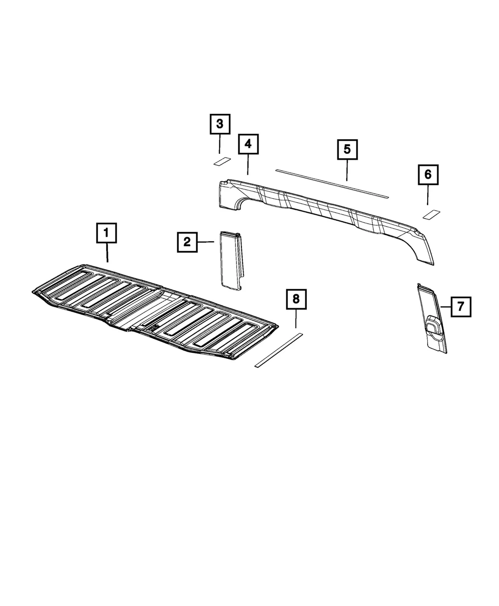Headliner - Mopar (6CD70TX7AG) - view 3