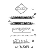 Decal - Mopar (6CW53HA5AA) - view 10