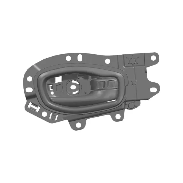 Handle, Inside - Passenger Side (RH) - Mopar (6EW90SLUAA) - view 2
