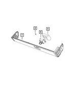 Latch Release Handle - Mopar (6MY90TX7AD) - view 5