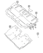 Latch Release Handle - Mopar (6PF29DX9AA) - view 11