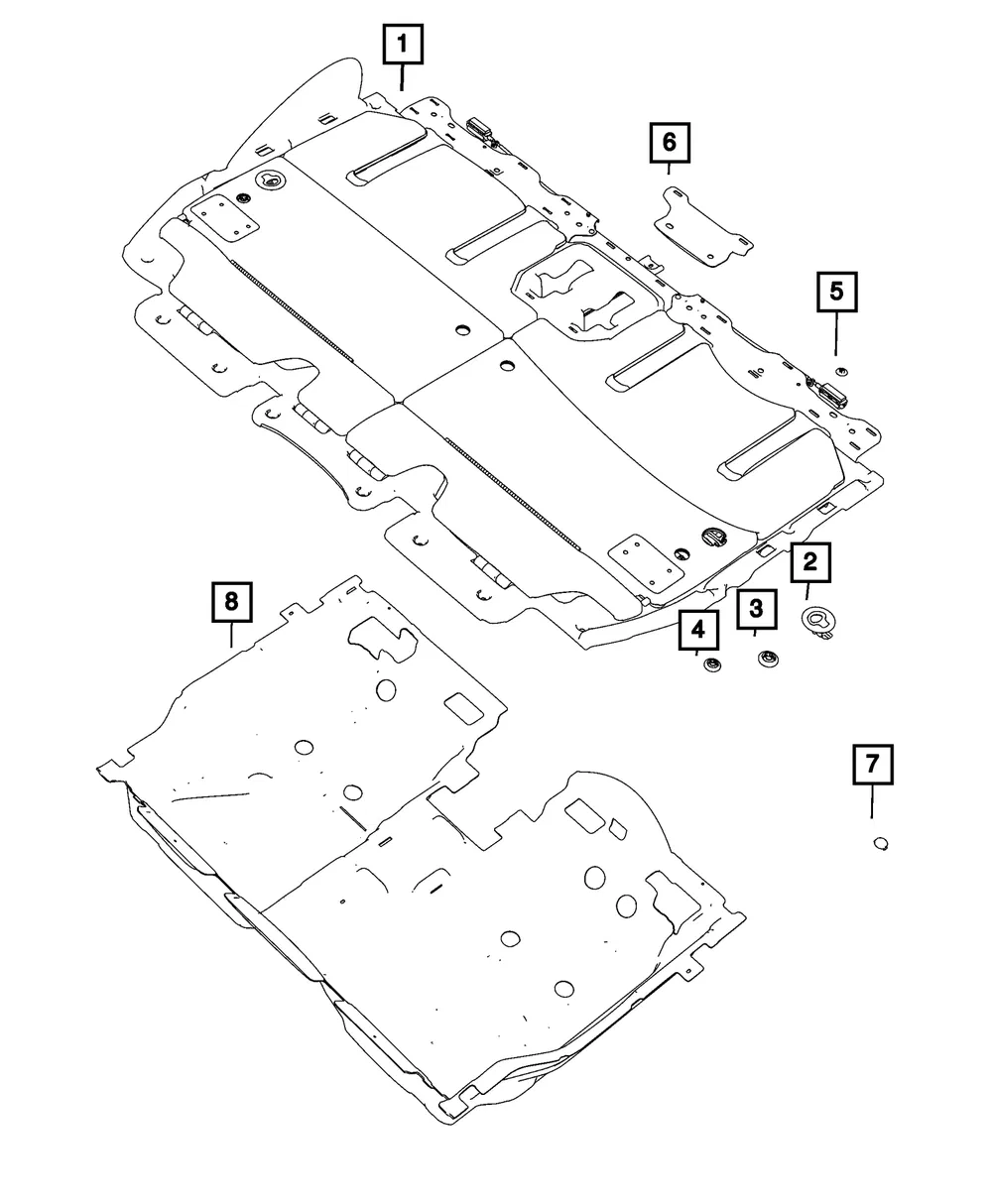 Latch Release Handle - Mopar (6PF29DX9AA) - view 5