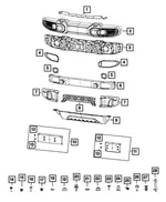 Front Bumper - Mopar (6bu44rxfab) - view 10