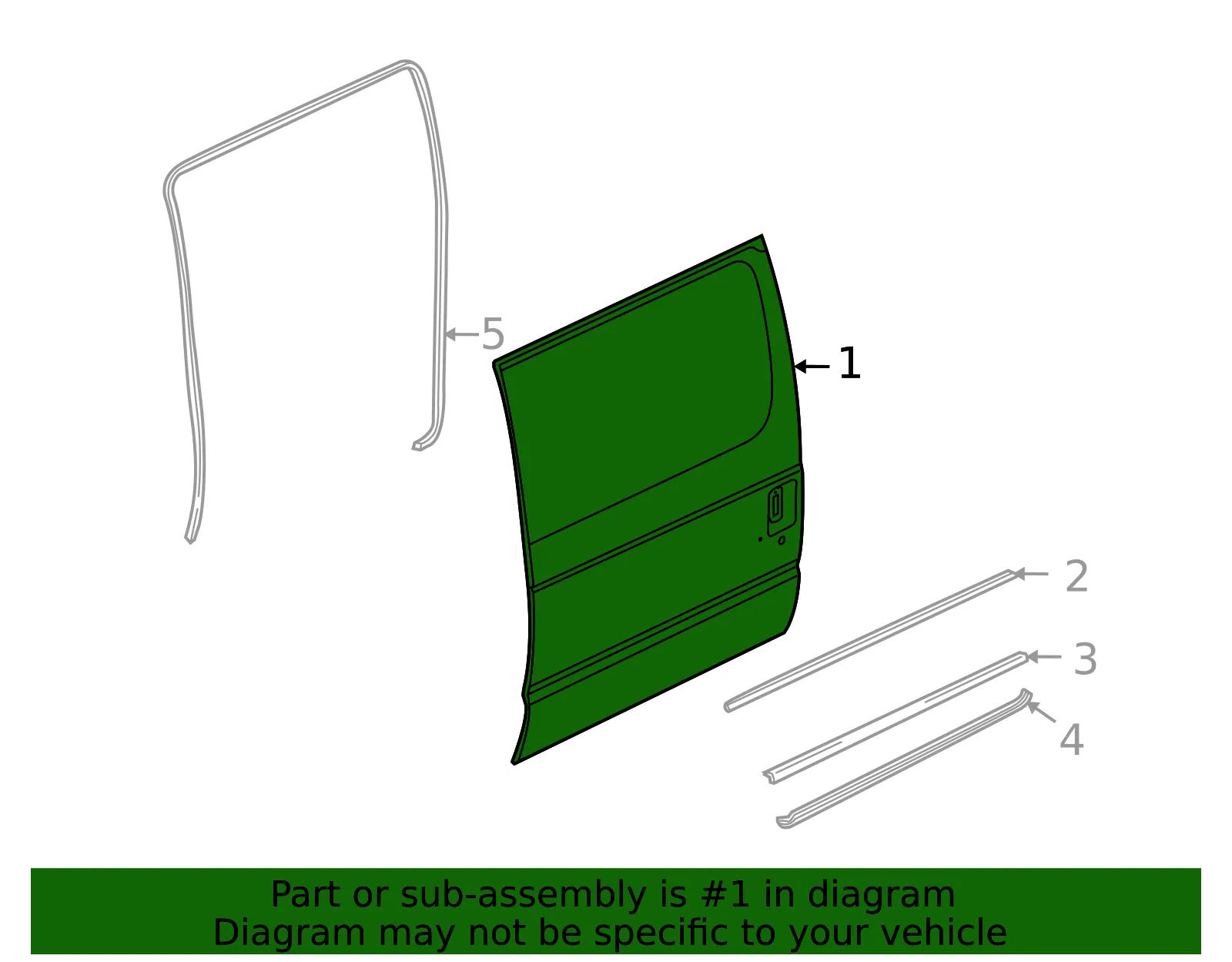 Door Shell - Ford (6c2z1520124b) - view 11