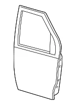 Door Shell - Ford (6c2z1520124d) - view 18