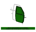 Door Shell - Ford (6c2z1520124d) - view 19