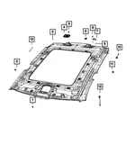 Speaker Grille - Mopar (6dq97tx7aa) - view 8
