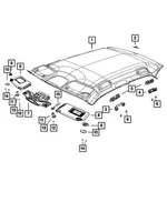 Headliner - Mopar (6gd65ml2ae) - view 11