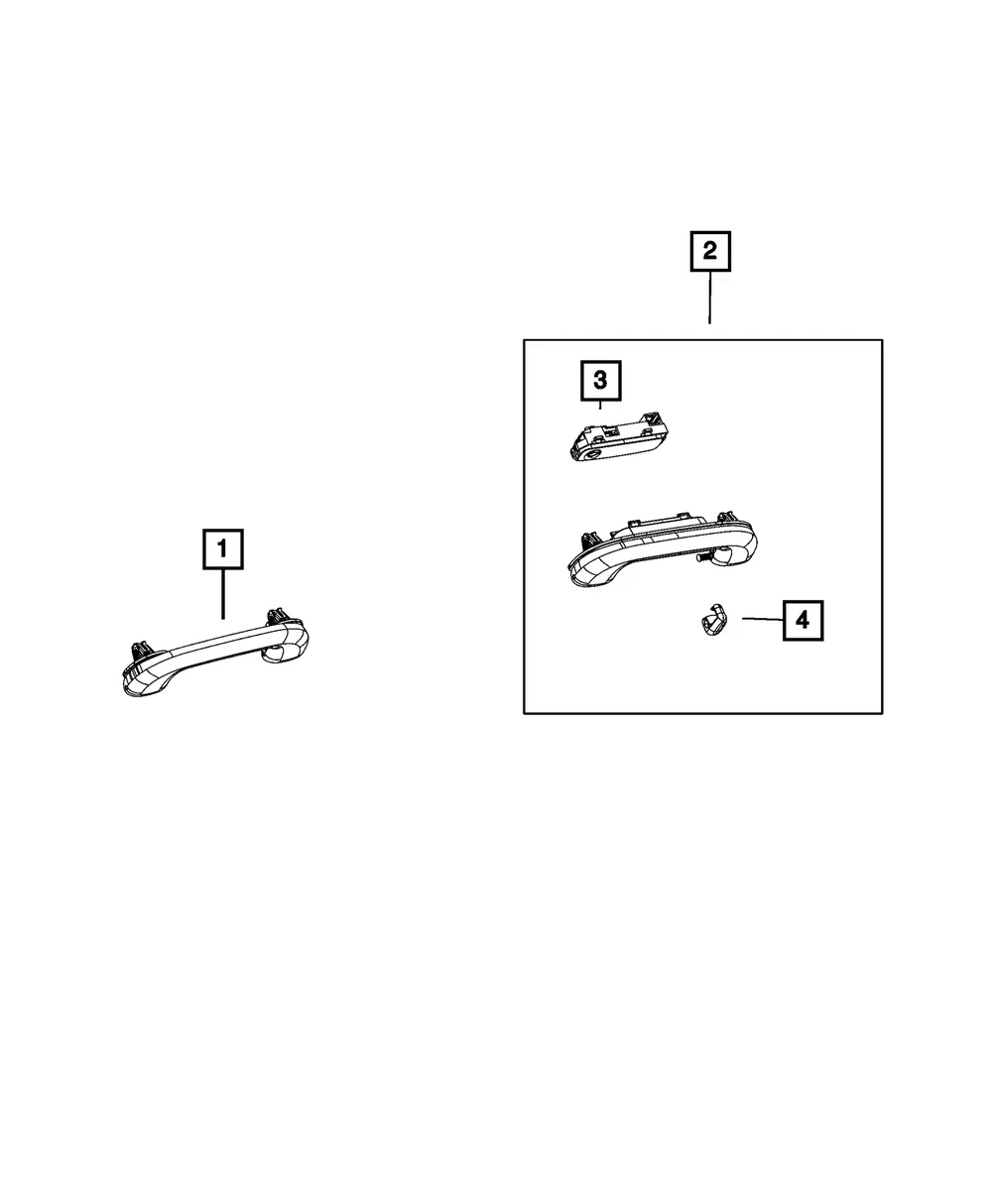 Grab Handle, Left - Mopar (6ll27sa5ab)