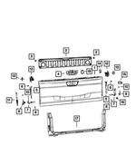 Tailgate Handle - Mopar (6rn811claa) - view 10