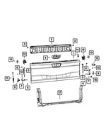 Tailgate Handle - Mopar (6rn811wdaa) - view 6