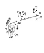 Quarter Panel Bezel, Left - Mopar (6tl01tx7aa) - view 8