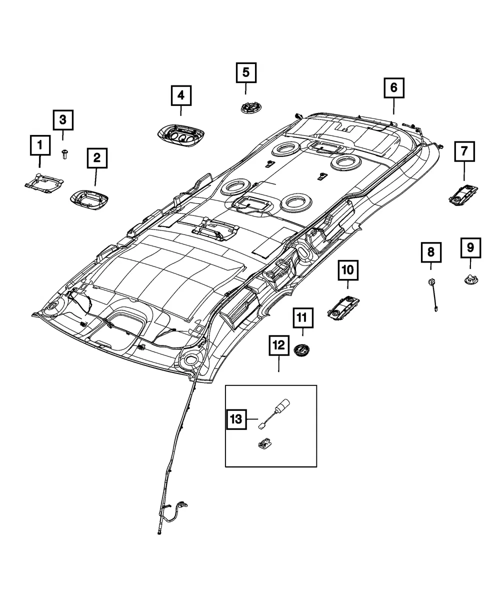 Headliner - Mopar (6uj28hdaab)