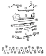 Fascia Applique - Mopar (6uj68szlab) - view 8