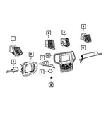 Instrument Panel Applique - Mopar (6wn31aaaaa) - view 8