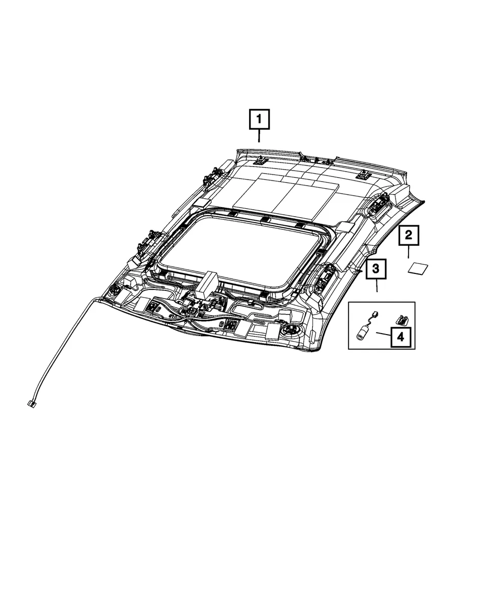 Headliner - Mopar (7KX08ML2AB)