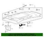 Pull Handle - Ford (7S7Z-5831406-AA) - view 16