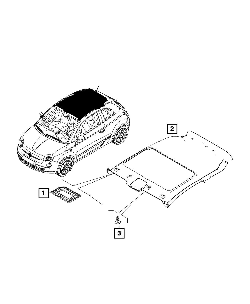Headliner - Mopar (7TN81U00AA)