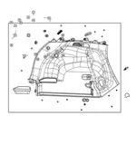 Quarter Trim Panel - Mopar (7UC12DX9AA) - view 8