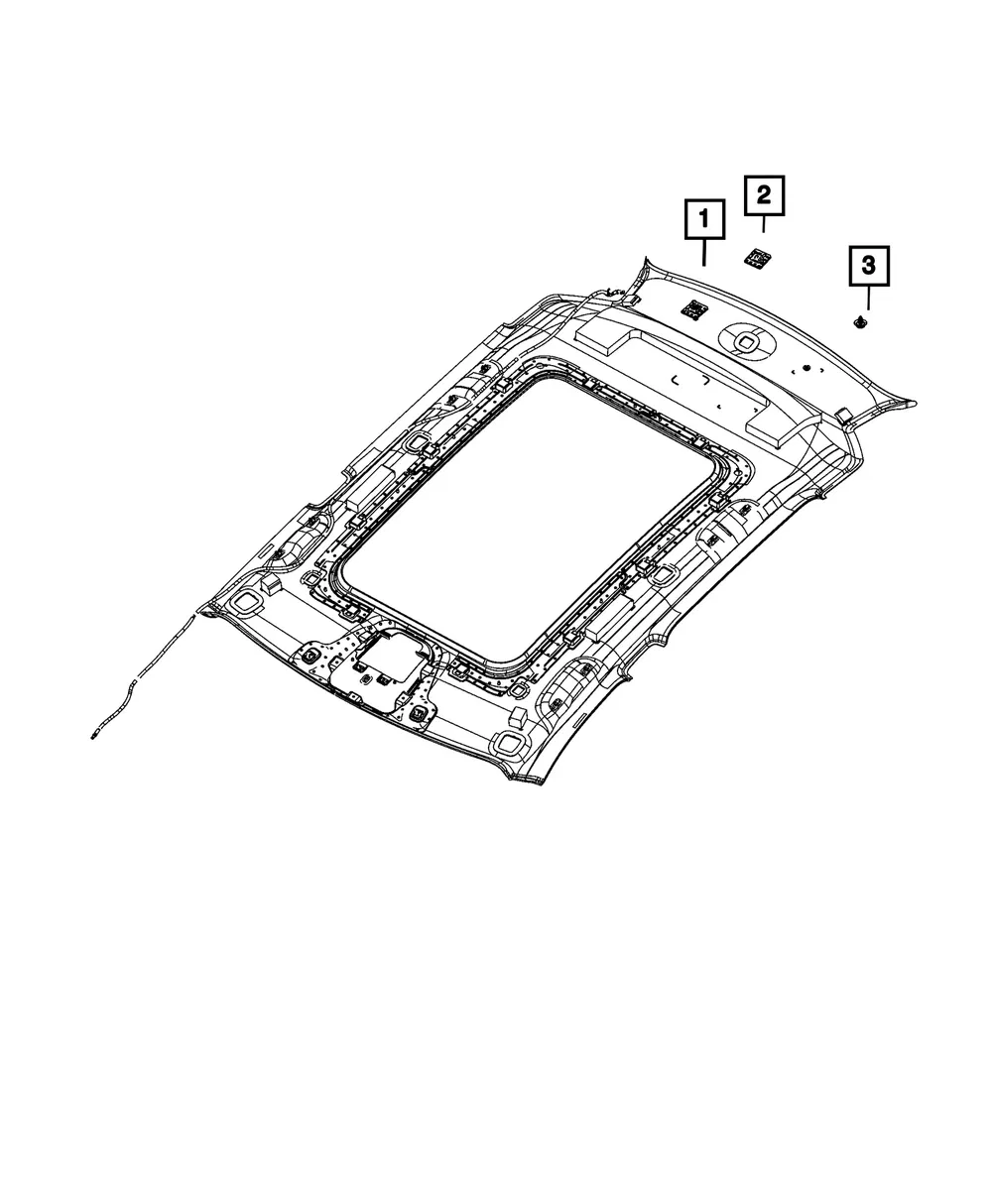 Headliner - Mopar (7ZM84TX7AA)