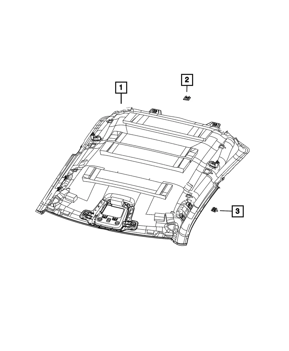 Headliner - Mopar (7ZQ22TX7AA)
