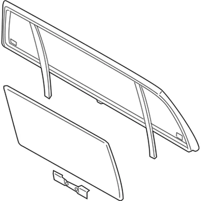 Glass & Frame - Ford (7a2z35422b30a)