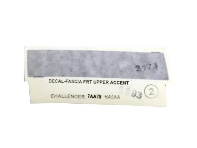 Fascia Decal - Mopar (7aa78ha5aa) - view 3