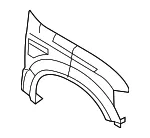 Fender Assembly Front - Ford (7c3z16005b) - view 9