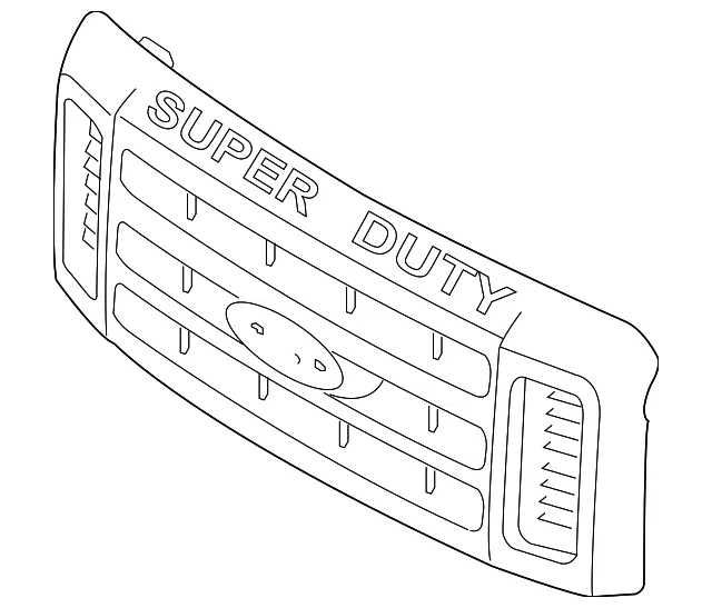 Grille - Ford (7c3z8200ba) - view 3