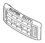 Grille - Ford (7c3z8200ba) - view 8