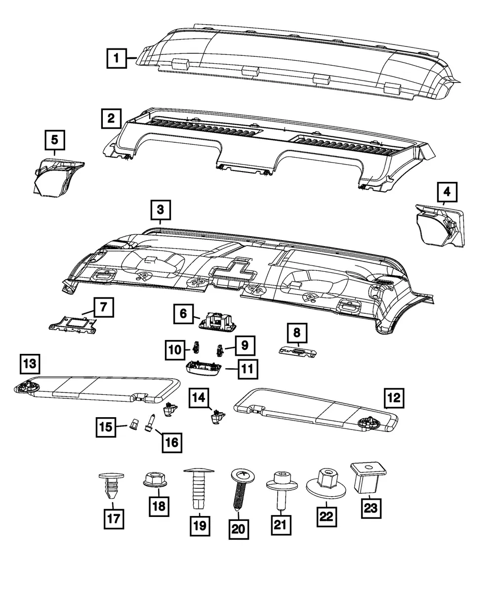 Headliner - Mopar (7cp42lwraa) - view 4