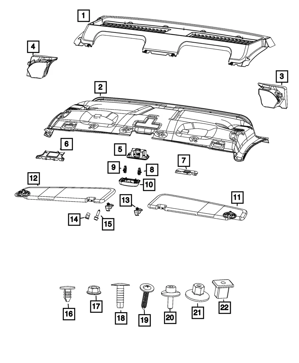 Headliner - Mopar (7ej41lwraa)